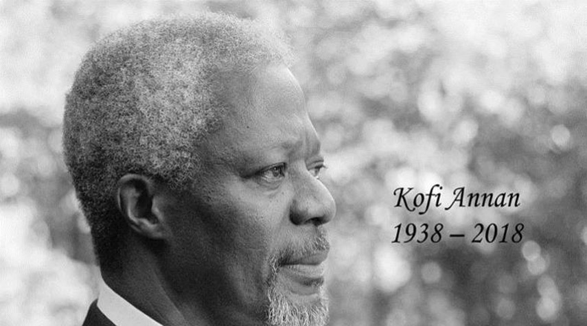 Le Message de Secrétaire Général pour le décès de Kofi Annan