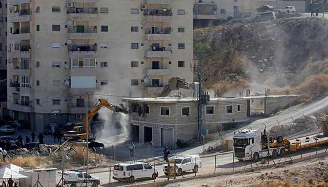 Face à la campagne de démolition : les Palestiniens appellent à des positions internationales décisives