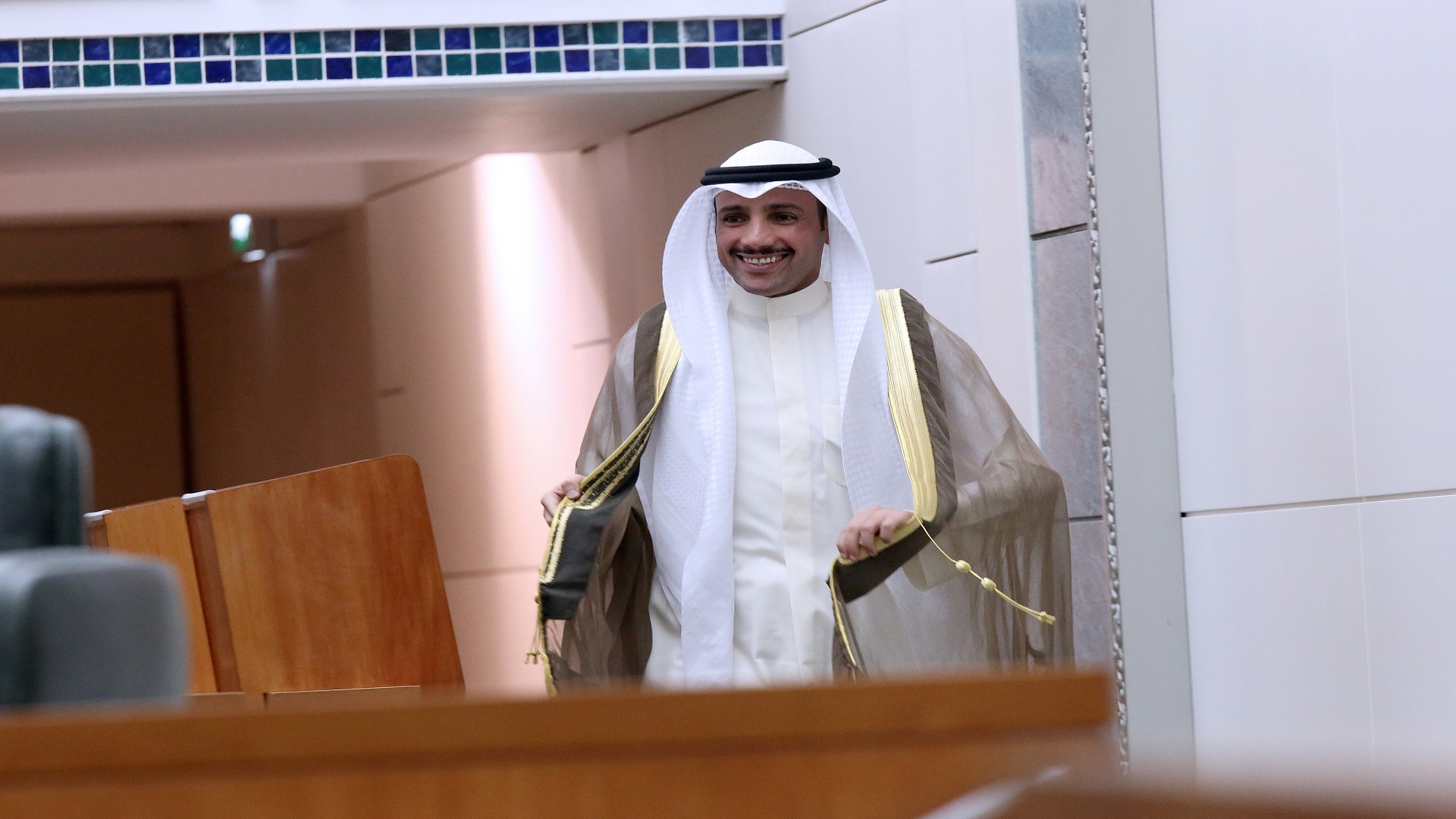 الأمين العام يهنئ رئيس برلمان الكويت 