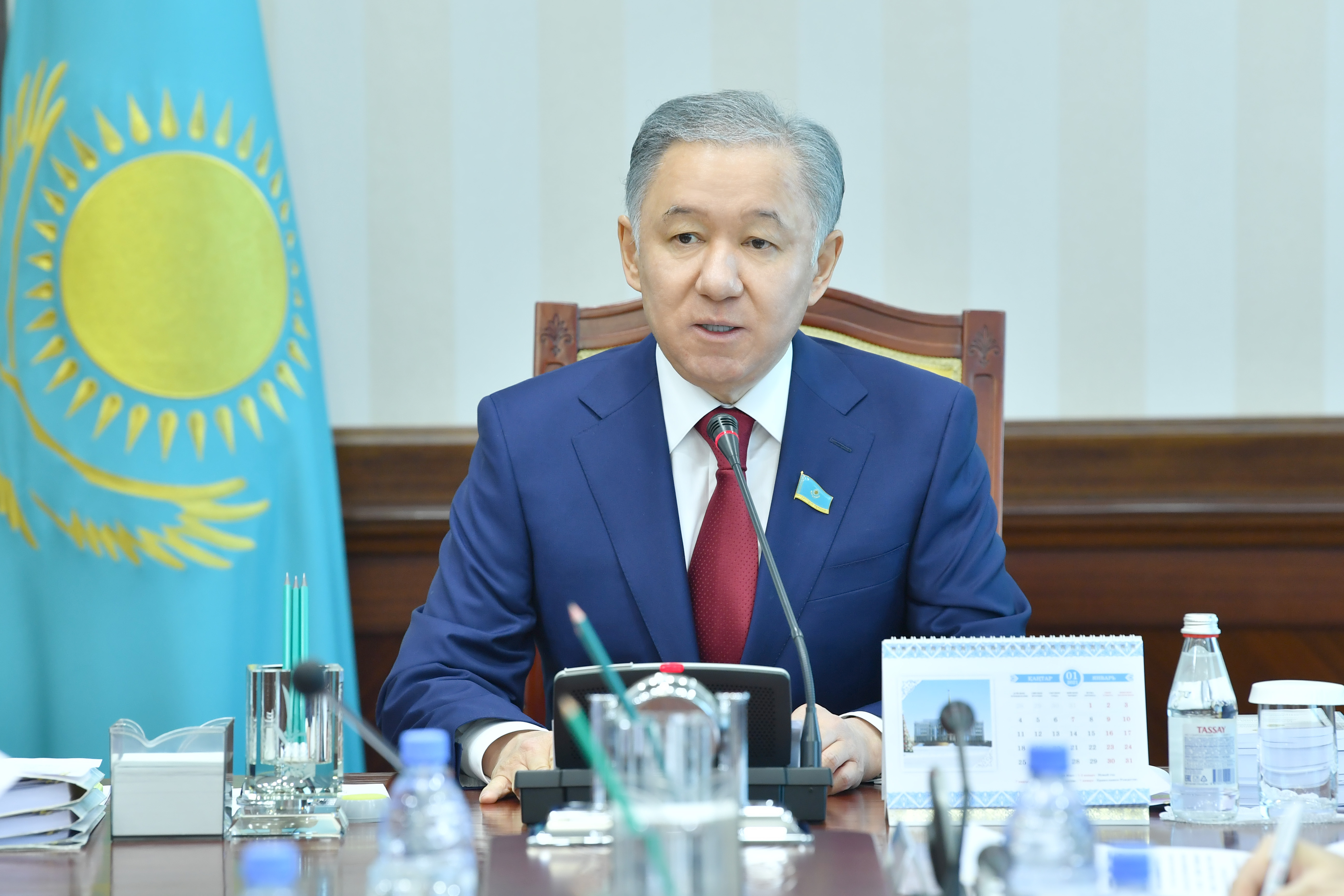 Secretary General Congratulates Speaker of Kazakhstan Parliament