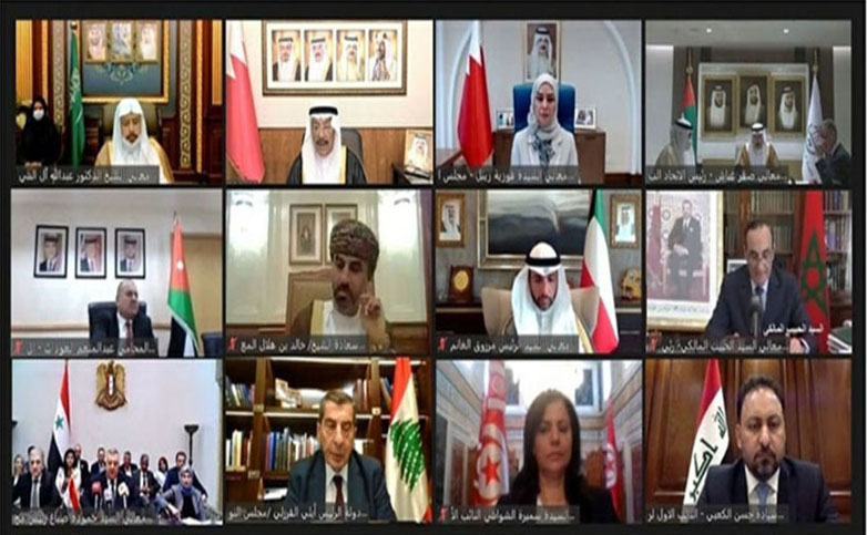 Déclaration Finale de la Réunion Virtuelle de la Trente et Unième Conférence d’Urgence de l’Union Interparlementaire Arabe