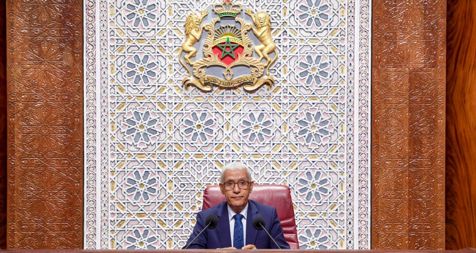 الأمين العام يهنئ رئيس مجلس النواب المغربی