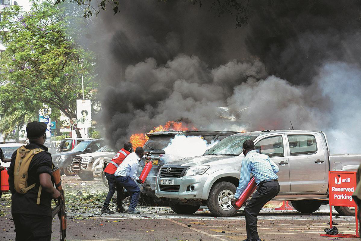 الامين العام للاتحاد يندد بالهجمات الارهابية فى اوغندا