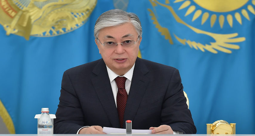 رئيس كازاخستان يؤكد عودة الشرعية الدستورية 