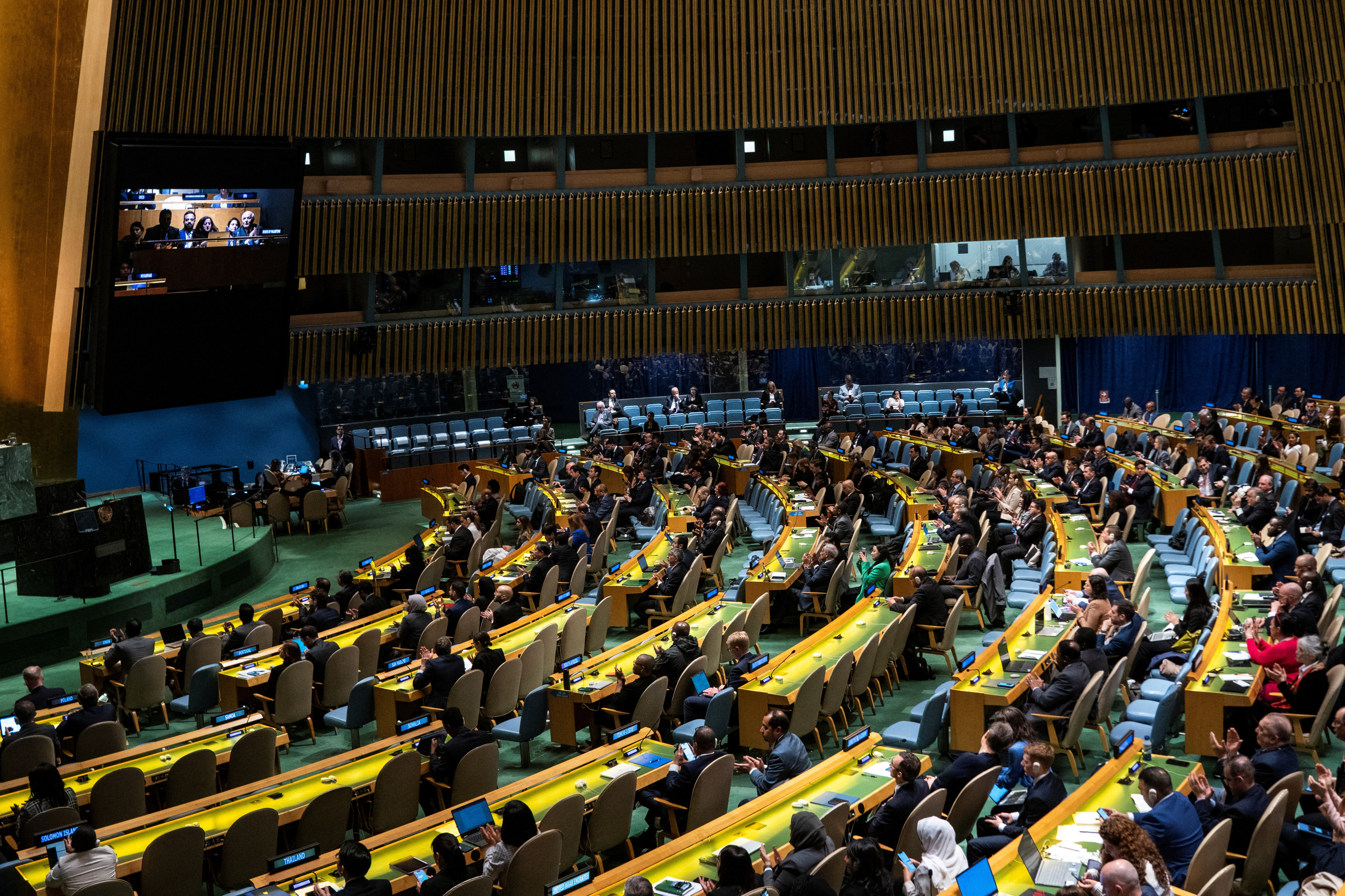 الأمين العام للاتحاد يرحب بقرار الجمعية العامة للأمم المتحدة دعم العضوية الكاملة لدولة فلسطين في الأمم المتحدة 